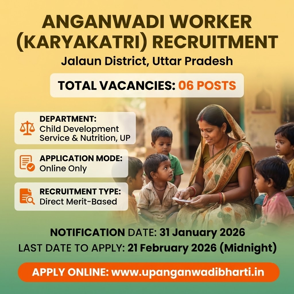 Anganwadi Recruitment 2026