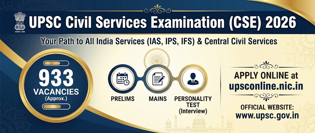 UPSC Civil Services Exam 2026