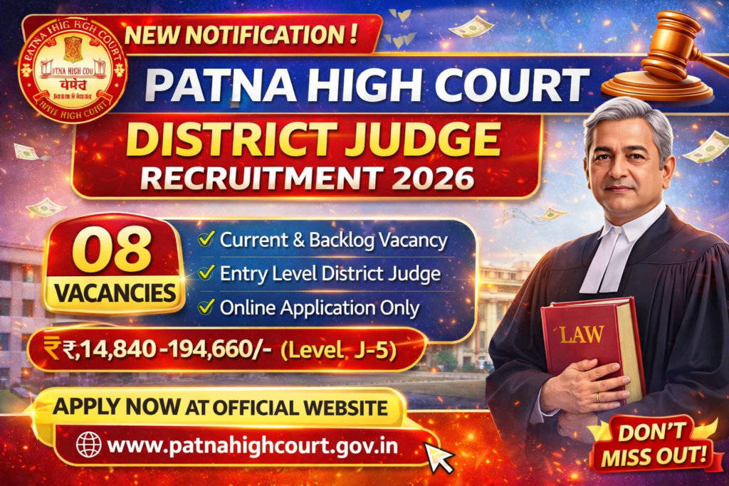 Bihar District Judge Recruitment 2026