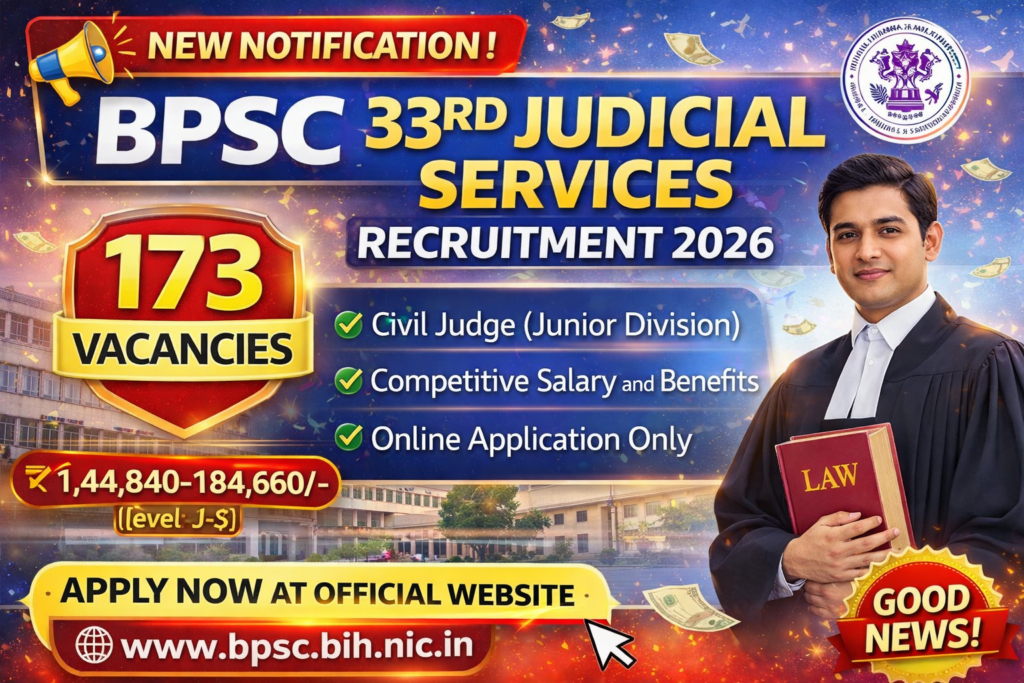 Bihar Judiciary Recruitment 2026